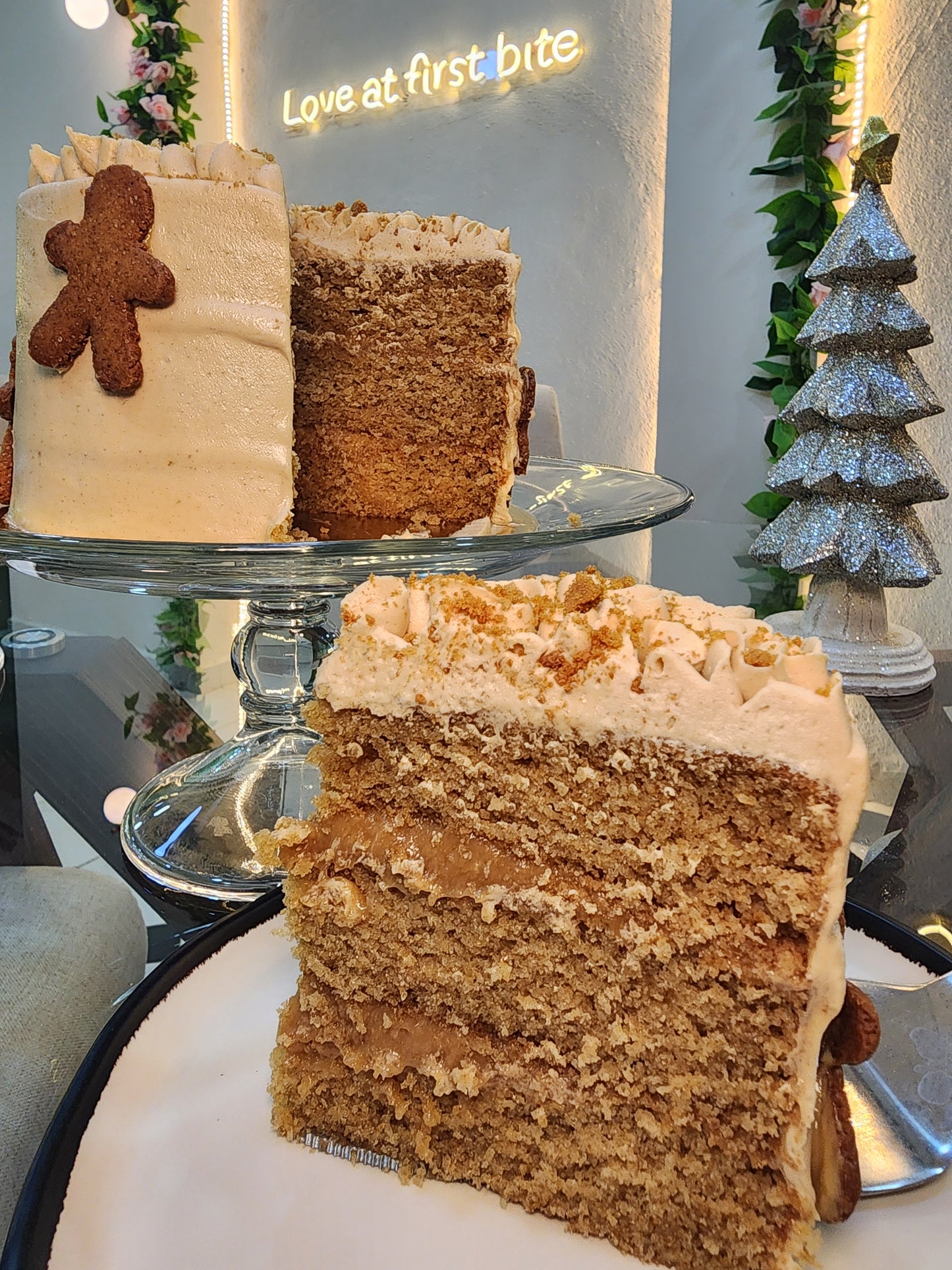 Pastel Biscoff Navideño