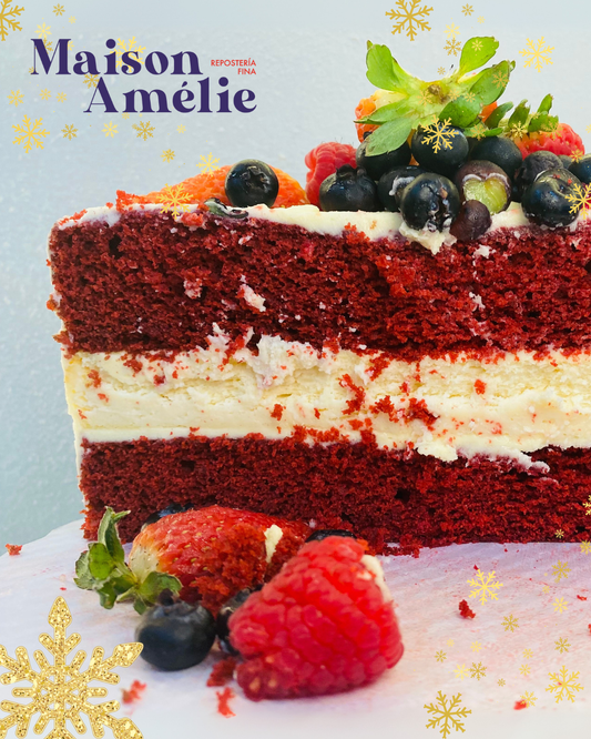 Pastel Red Velvet Cheesecake