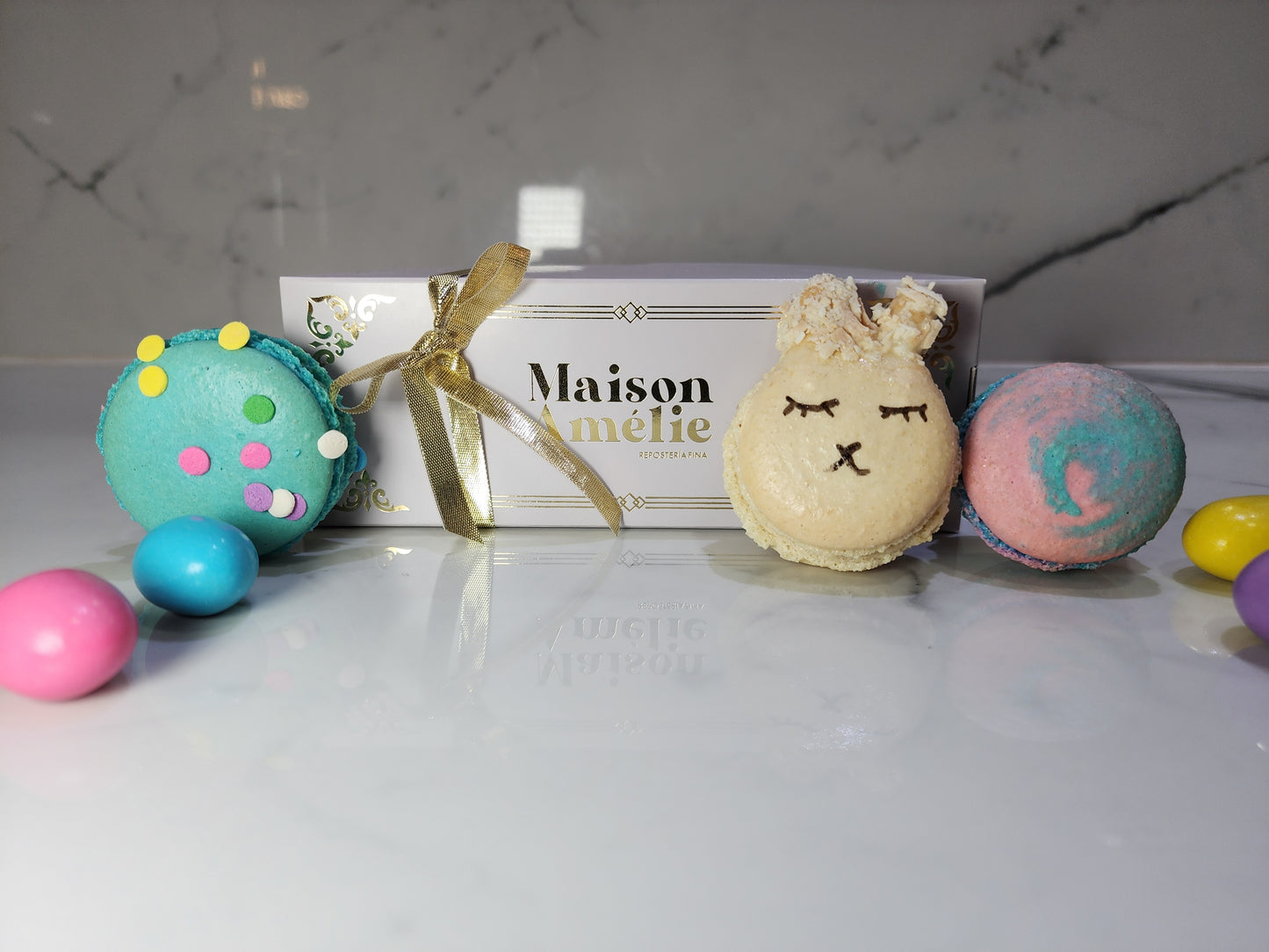 Macaron Box PASCUA (6 piezas)
